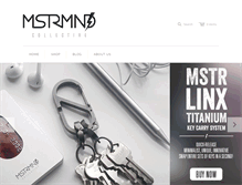 Tablet Screenshot of mstrmndcollective.com